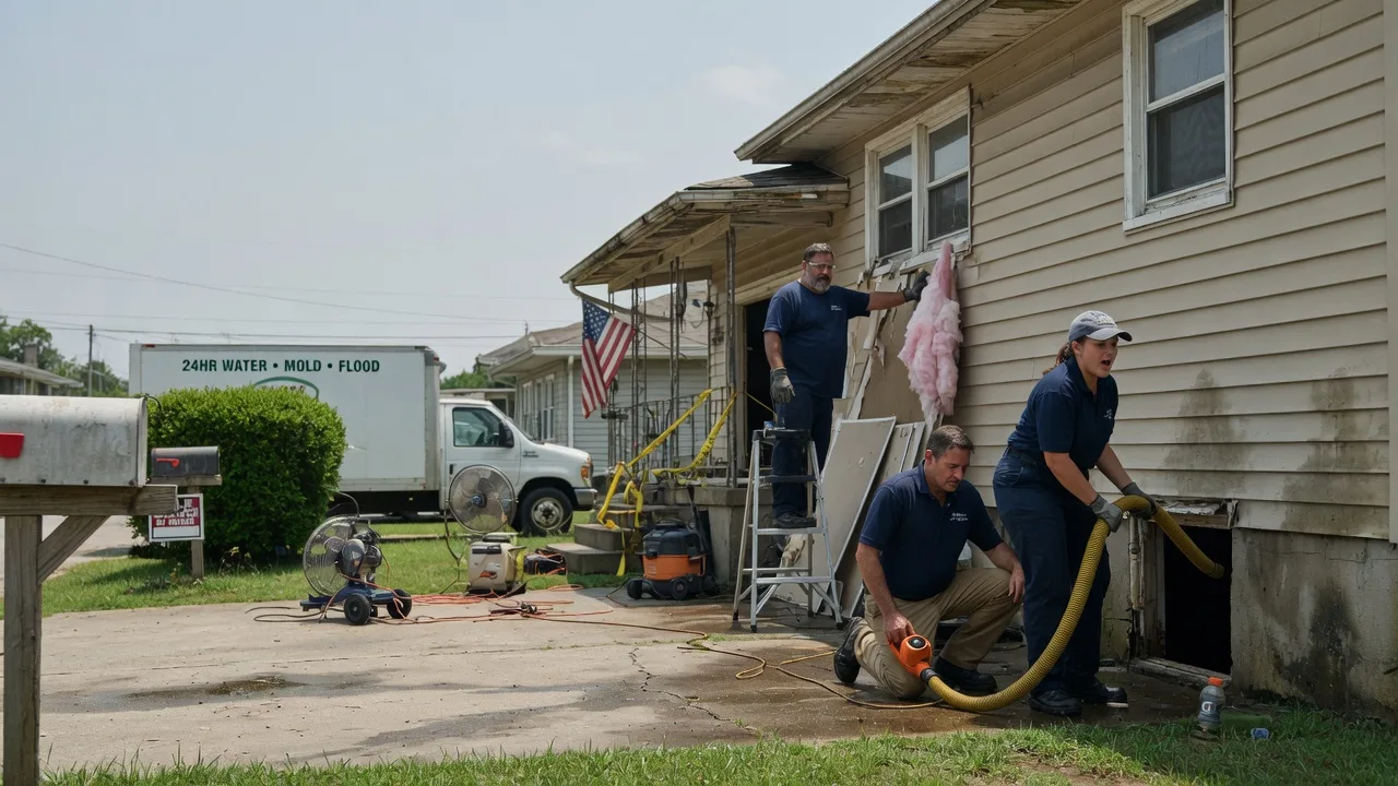 Water Damage Repair in Effort, PA near me